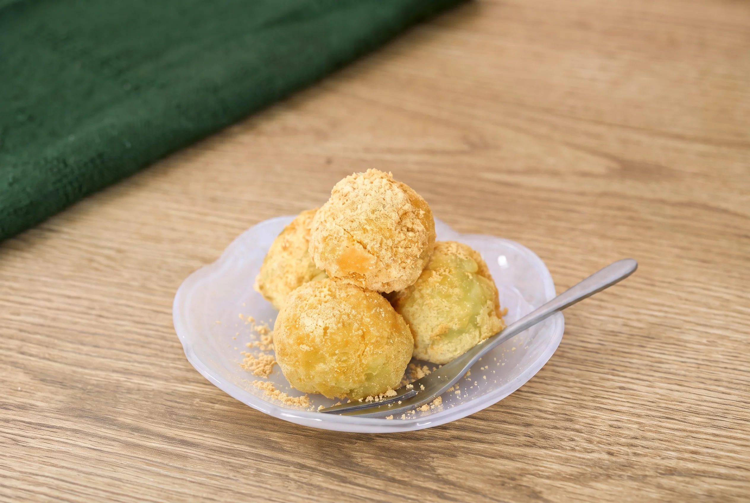 トモズの管理栄養士考案レシピ│さつまいもきなこ団子